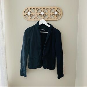 BDG by Urban Outfitters Open Front Cardigan Black Sz Medium